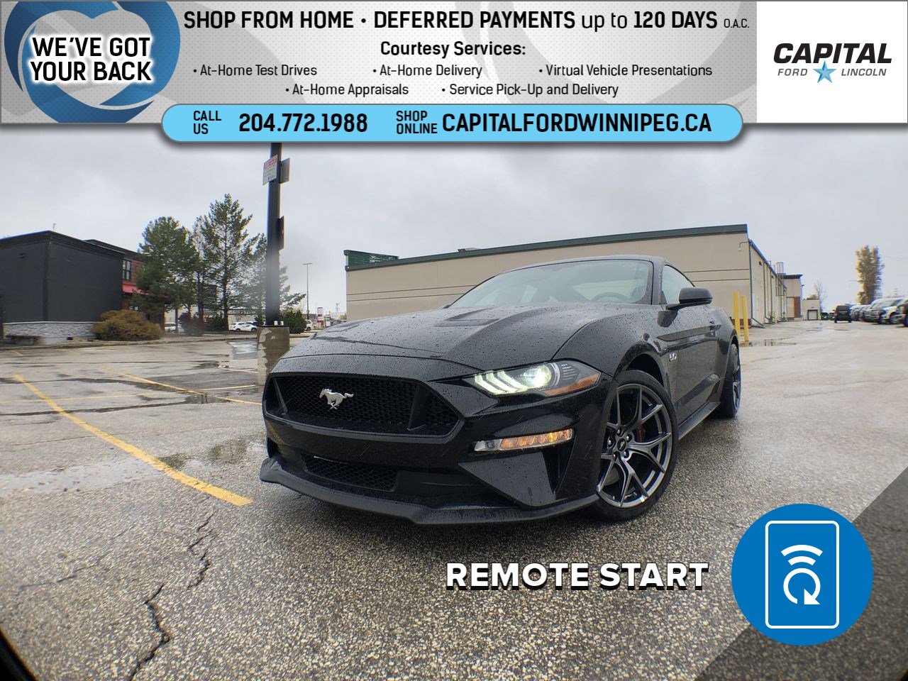 New 2020 Ford Mustang GT Premium 2 Door Coupe in Winnipeg #P2847