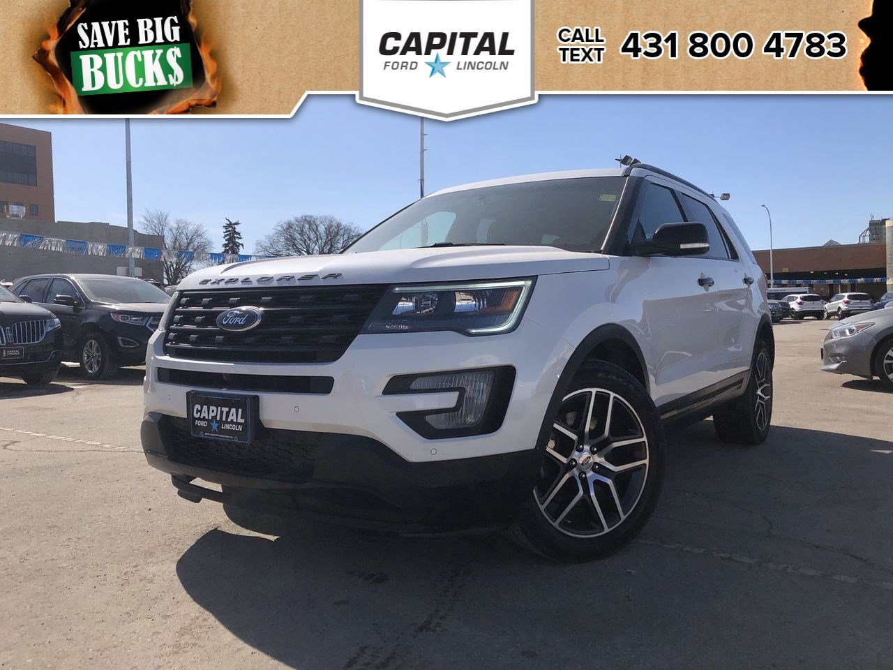 PreOwned 2016 Ford Explorer Sport 3.5 ECOBOOST LOCAL